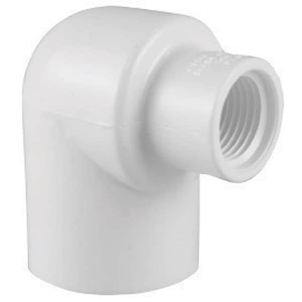 Charlotte Pipe And Foundry Charlotte Pipe 1 in. Slip X 1/2 in. D FPT PVC Elbow 1 pk PVC 02301 2800 - main
